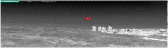 Drone detected in nighttime IR imagery